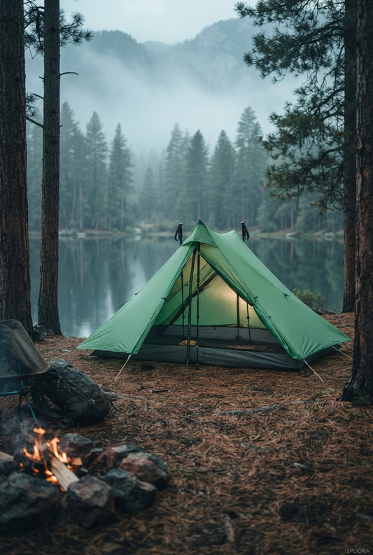 Lanshan 2 Pro - Ultra-Lightweight 2-Person 3 & 4 Season Backpacking Tent at Just 920 Grams