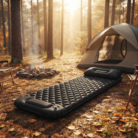 Ultimate Lightweight TPU Inflatable Camping Mattress - Perfect for Hiking, Road Trips, and Outdoor Adventures!
