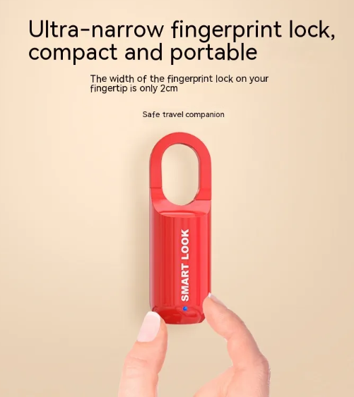 TravelEase Fingerprint Lock